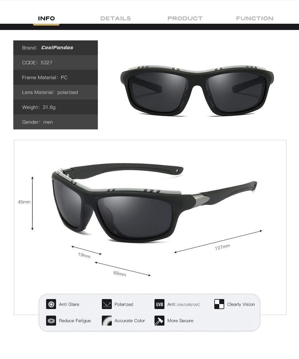 Polarized Sunglasses UV400 Tactical Automotive & Marine