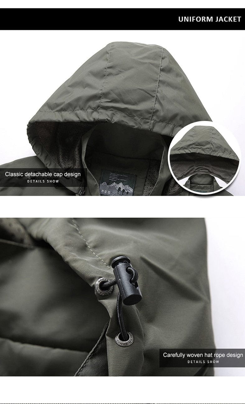 Polyamide Windbreaker Field Jacket jackets