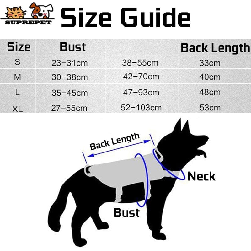 S M L XL Dog Harness Vest with Molle packs Dog Stuff