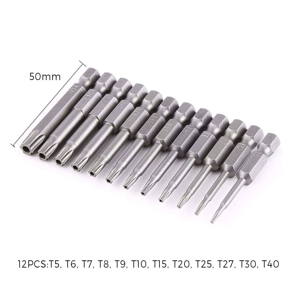 Security Torx Screwdriver Set | 50mm - 150mm tools