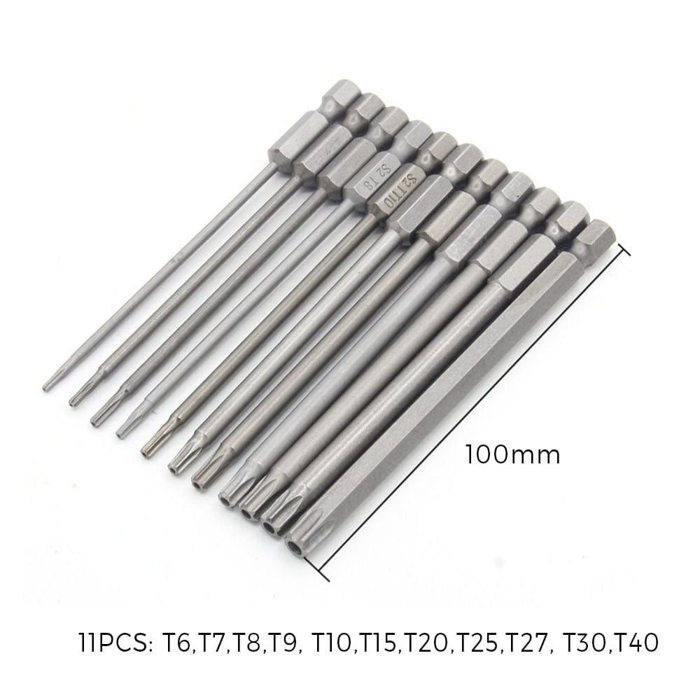 Security Torx Screwdriver Set | 50mm - 150mm tools