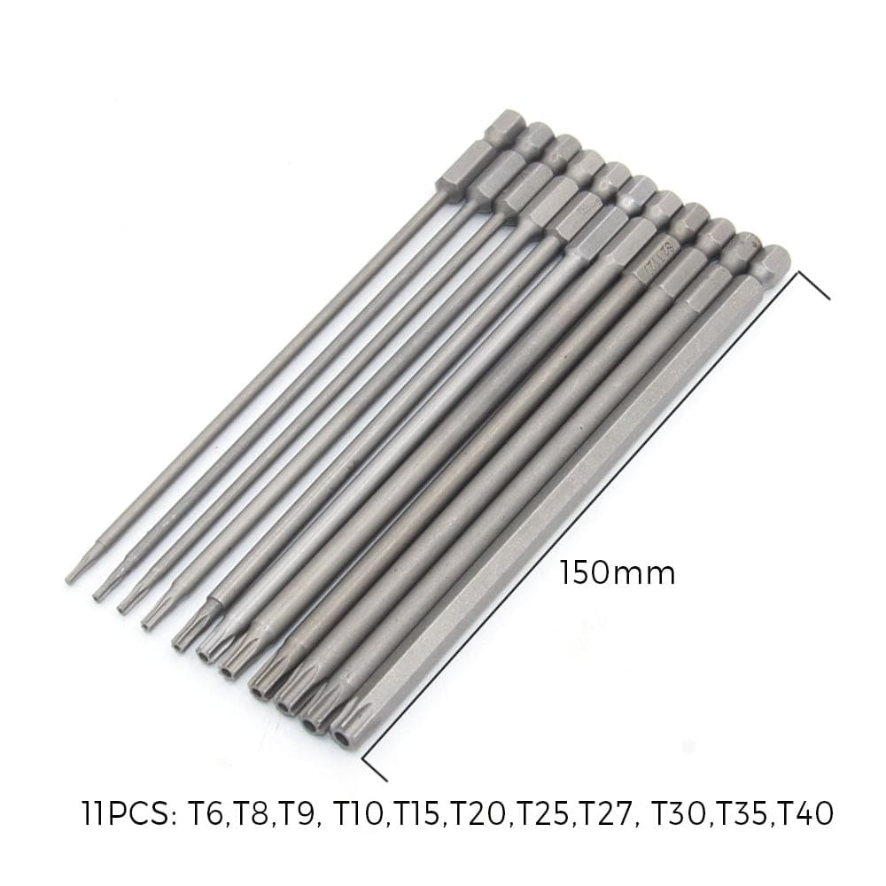 Security Torx Screwdriver Set | 50mm - 150mm tools