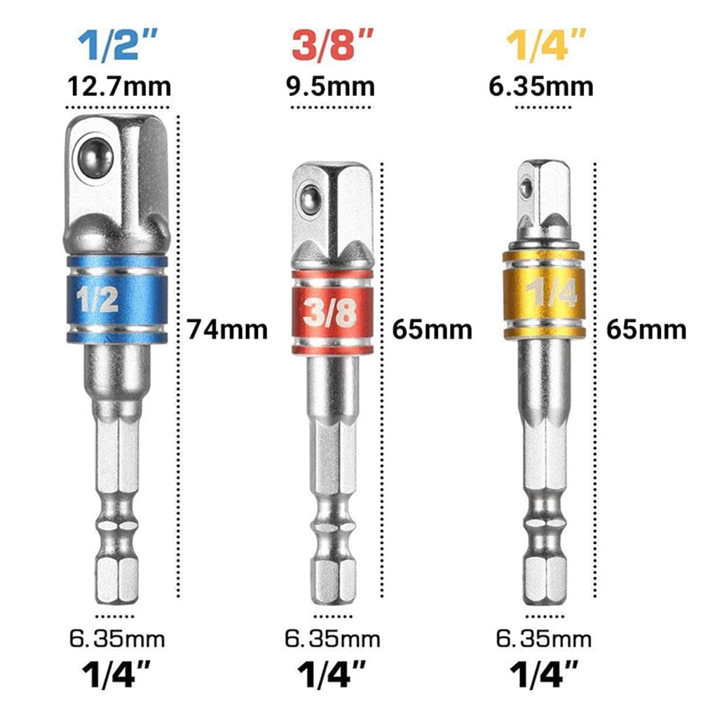 Socket Adapter Impact Hex Shank Bit tools
