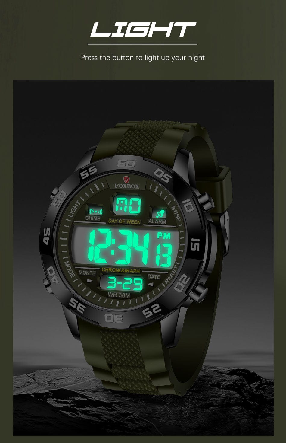 Sport Watches Military Waterproof Watchs