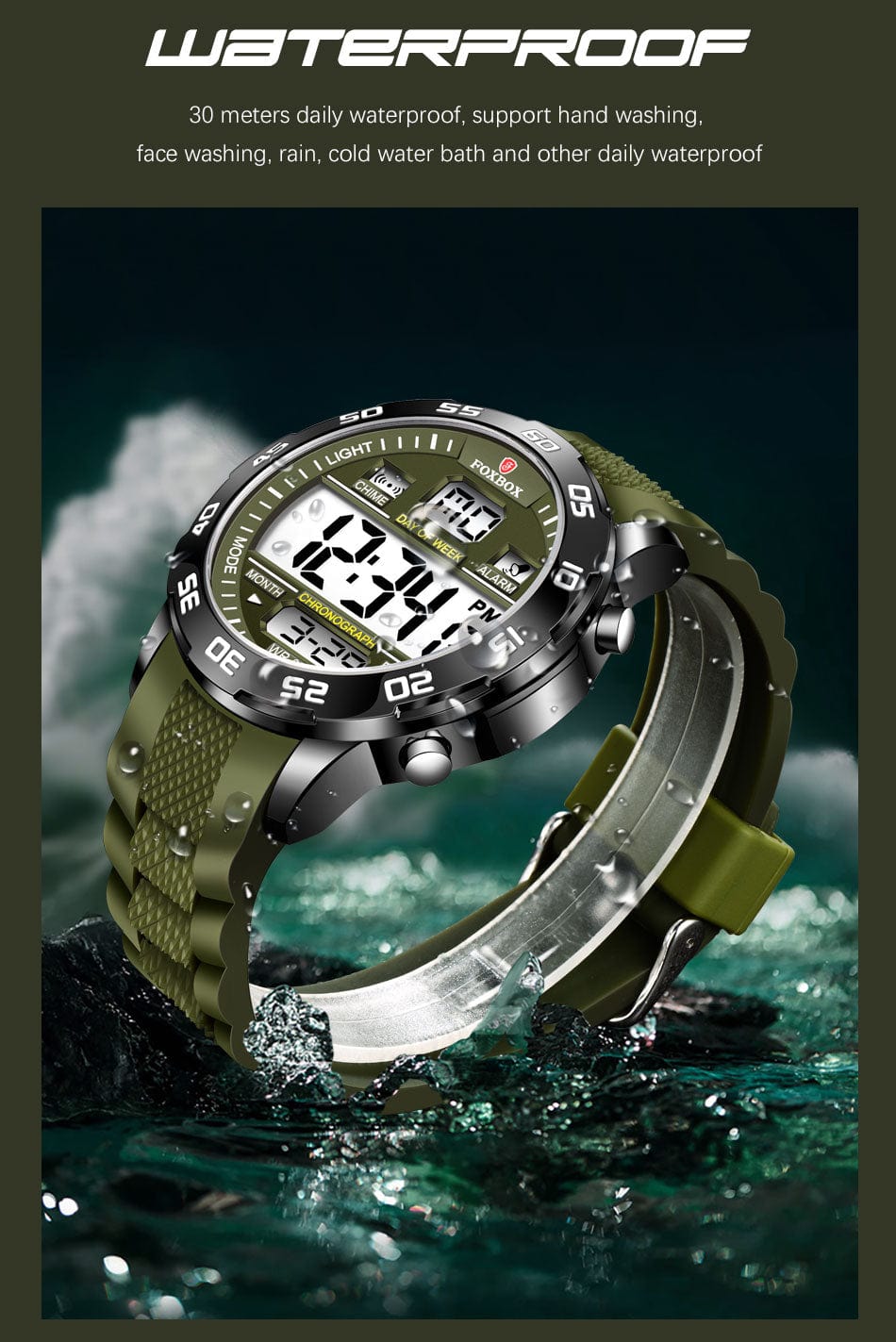 Sport Watches Military Waterproof Watchs