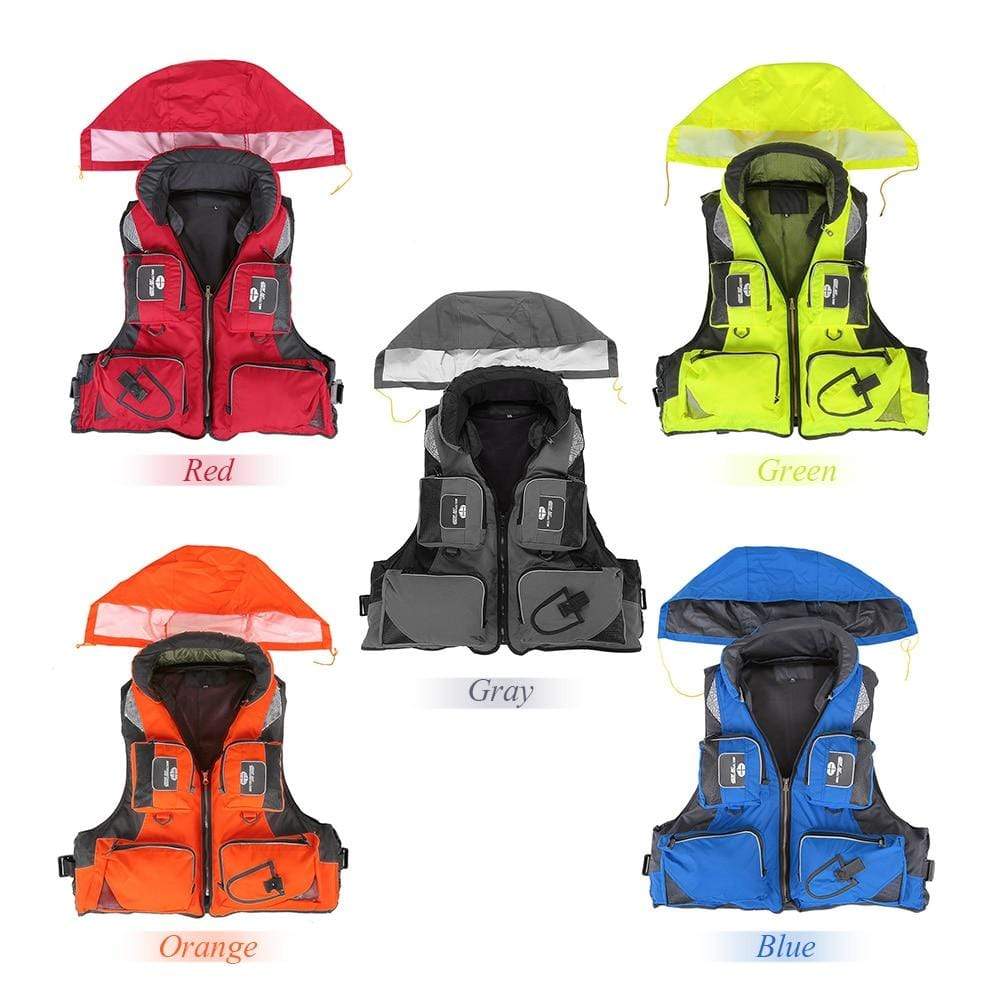 Survival Fishing Vest Life Jacket | Multi-Pocket Vest marine