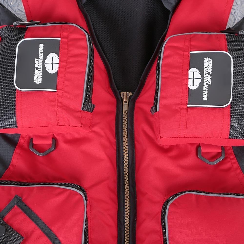 Survival Fishing Vest Life Jacket | Multi-Pocket Vest marine