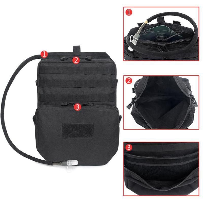 Tactical Molle Hydration Vest Backpack Survival BackPacks