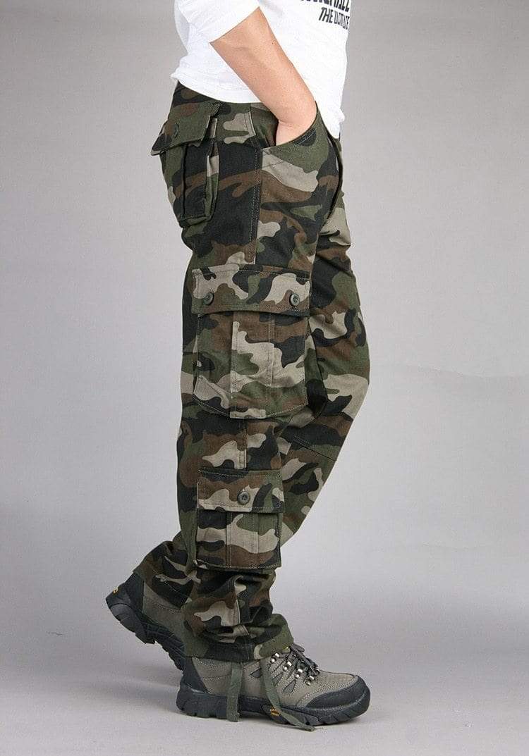 Tactical Rugged Cotton Cargo Pants Cargo Pants