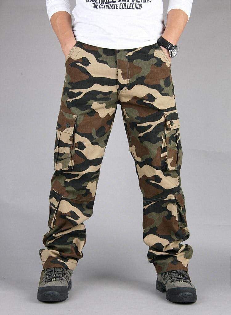 Tactical Rugged Cotton Cargo Pants Cargo Pants