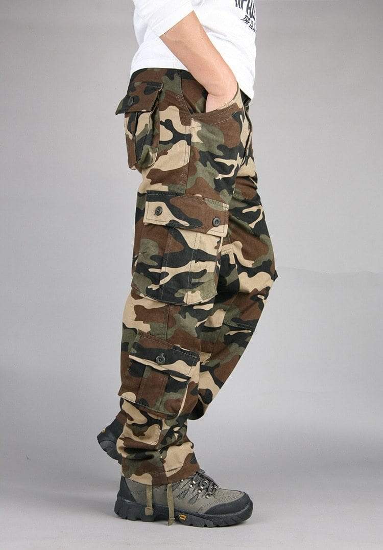 Tactical Rugged Cotton Cargo Pants Cargo Pants