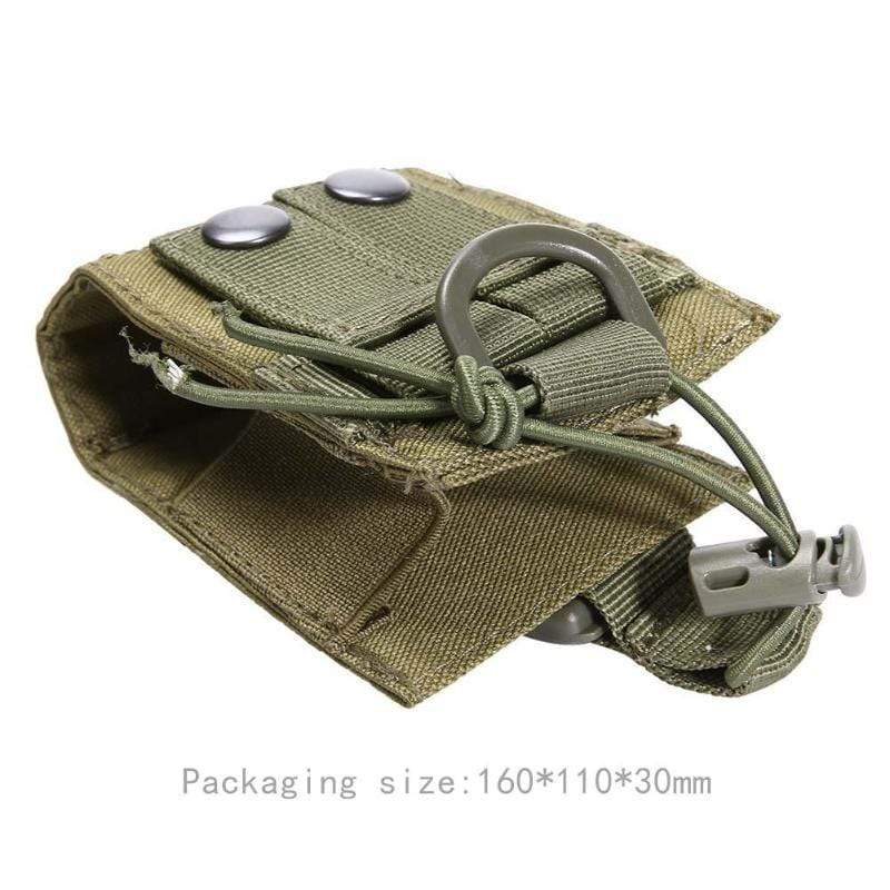 Two Way Radio Holster (Molle) Helmet & Pack Accessories