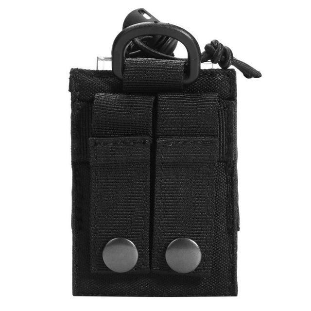 Two Way Radio Holster (Molle) Helmet & Pack Accessories