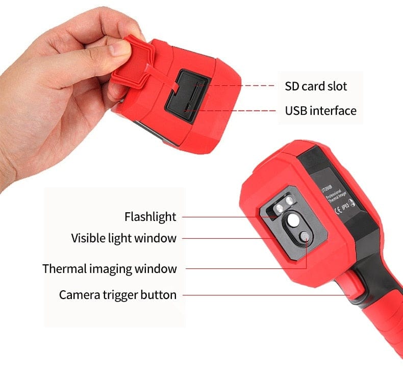UTi260B Infrared Thermal Imager 256 x192 + Macro Lens thermal vision