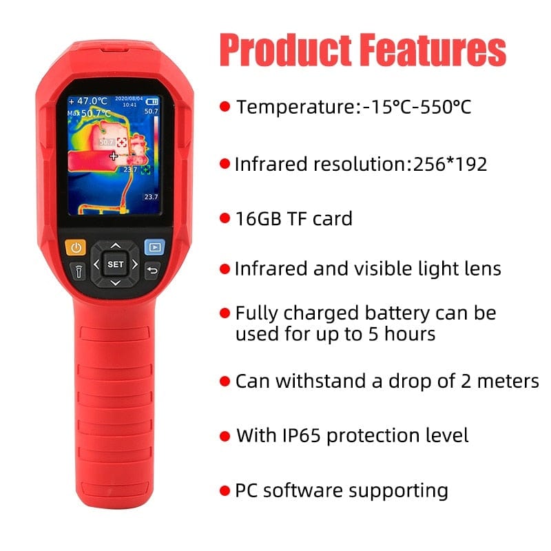 UTi260B Infrared Thermal Imager 256 x192 + Macro Lens thermal vision