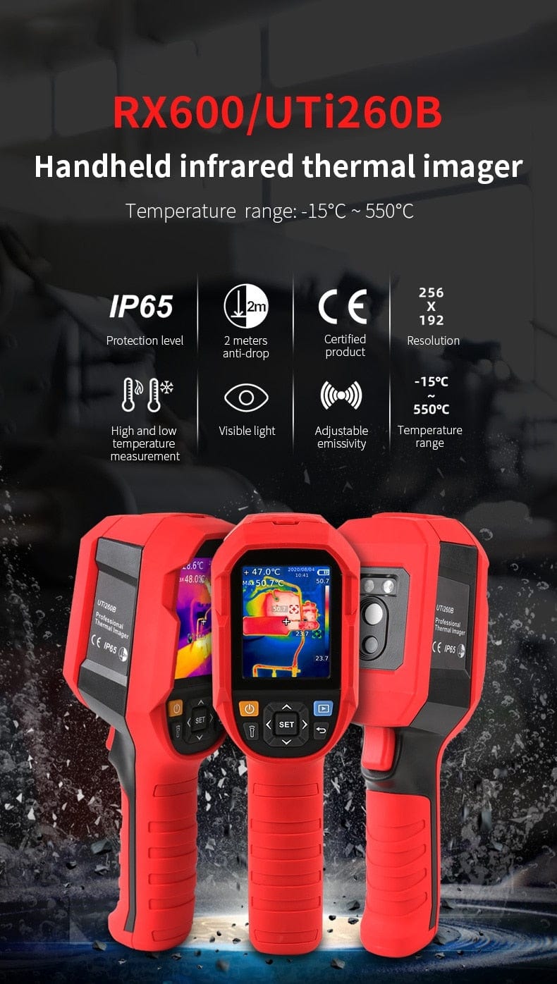 UTi260B Infrared Thermal Imager 256 x192 + Macro Lens thermal vision
