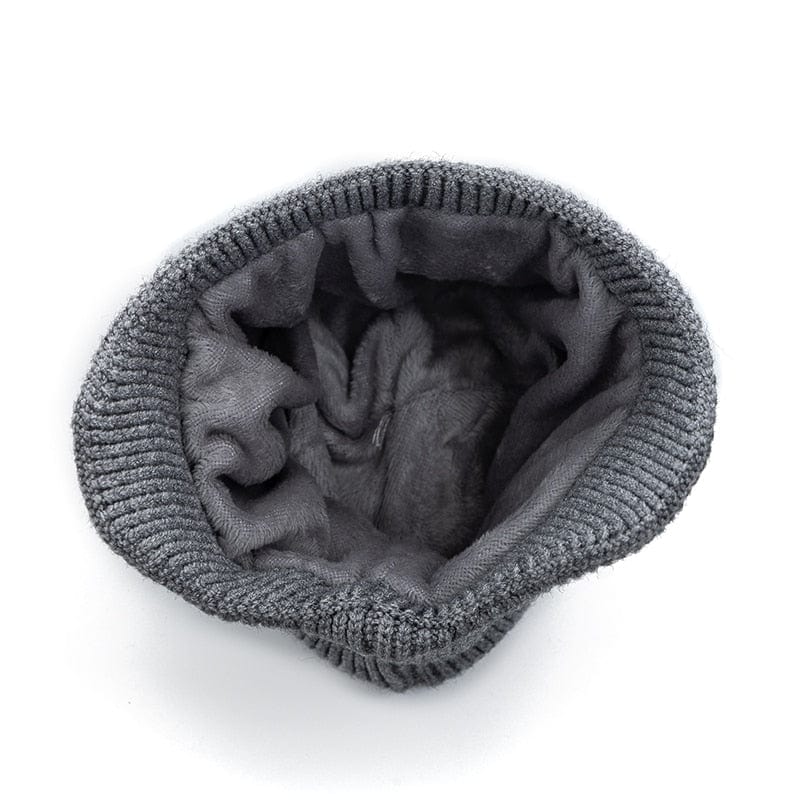 Warm up Wool Beanie with Earflaps Thermal & Wool Beanies