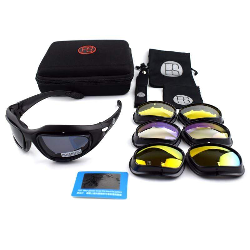 X7 Polarized Glass's 4 Lens Optics