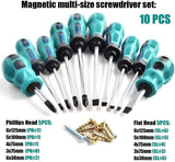 10pcs Screwdriver Set Magnetic Head tools  