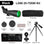 25-75x80 Spotting Monocular With Phone Adapter  & Tripod monocular  