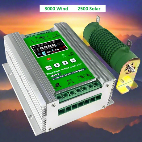 Mars 1kW-3kW Wind & Solar Hybrid MPPT Controller