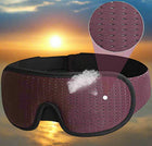 3D Mask for Sleep Light Blockout Soft Padded Camping Equipment  