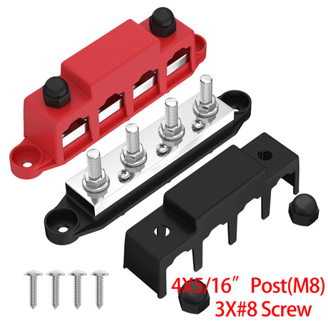 48V DC 400A Power Bus Bar M8 & M10 Set electrical supplys  