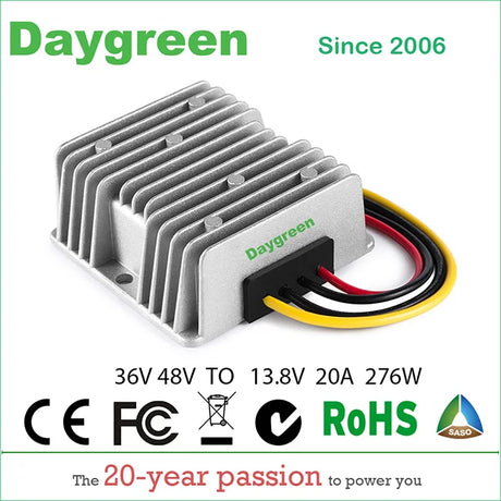 48V TO 12V Voltage Reducer DC DC Step Up - Down Converter Wind & Solar Controllers  