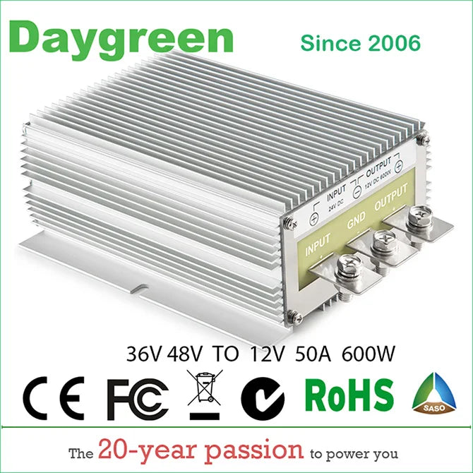 48V TO 12V Voltage Reducer DC DC Step Up - Down Converter Wind & Solar Controllers  