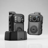 4K Body Camera IP68 GPS Bodycam 128GB & Charging Dock Security Cameras  
