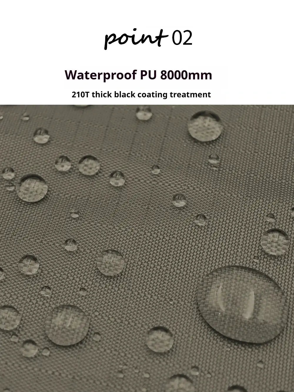 5.1 x 5.1m Tarp Waterproof Awning Shade Tent Shelter Sunshade Camping Equipment  