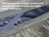 5.1 x 5.1m Tarp Waterproof Awning Shade Tent Shelter Sunshade Camping Equipment  