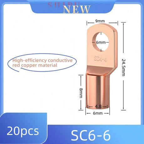 5-20 Pcs  Pure Copper Electrical Terminal Connectors electrical supplys  