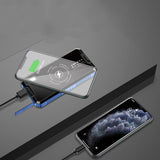 50000mAh Solar Power Bank Wireless Charger Outdoor External Battery Poverbank Portable Charger for iPhone 16  Samsung Powerbank wifi & wireless  