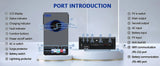 6.2kW Off-Grid Hybrid Solar Inverter MPPT & WiFi Wind & Solar Controllers  