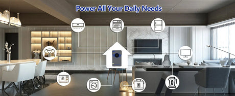 6.2kW Off-Grid Hybrid Solar Inverter MPPT & WiFi Wind & Solar Controllers  