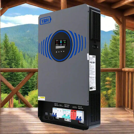 6.2kW Off-Grid Hybrid Solar Inverter MPPT & WiFi Wind & Solar Controllers  