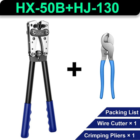 6-50mm Cable Lug Crimping Tool Terminal Crimper electrical supplys  