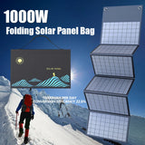 600W or 1000W Solar Panel Power Supply Portable Folding solar panels  