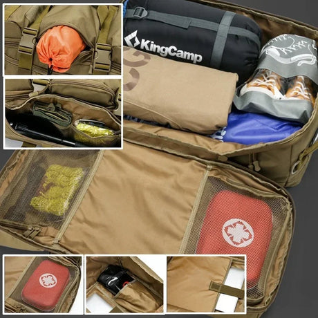 65ltr Travel FIFO Multi-function Backpack BackPacks  