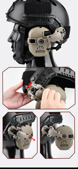 ARC Walker's Razor Headset Helmet Mount Bracket Adapter Helmet & Pack Accessories  