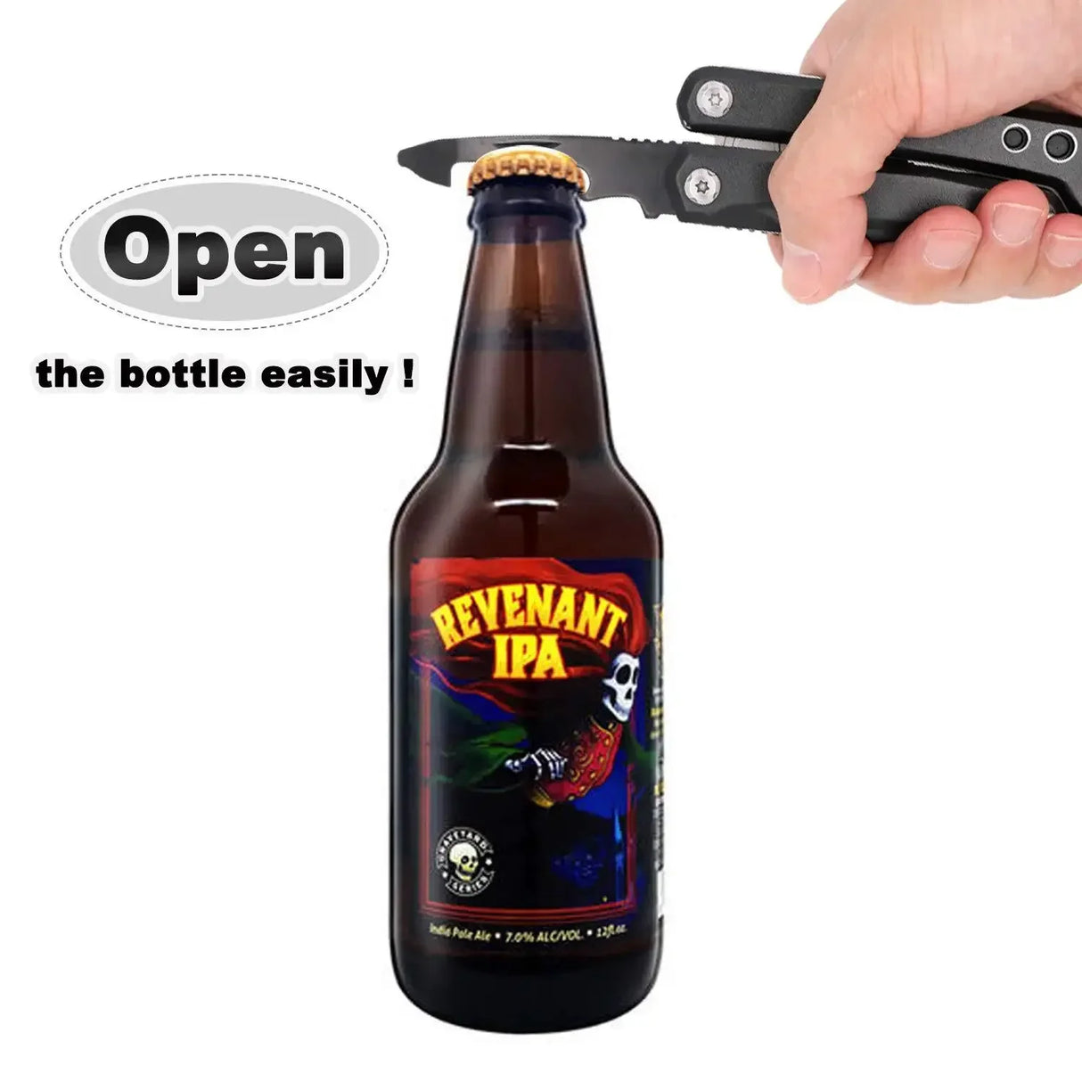 Adjustable Multi functional Wrench Folding Knife Pliers Screwdriver tools  