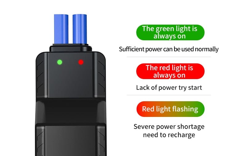 BUVAYE Car Jump Starter Air Pump Portable Air Compressor   