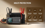 BUVAYE Car Jump Starter Air Pump Portable Air Compressor   