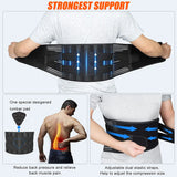 Back Brace for Lower Back Pain Lumbar Support Hi-Vis & Safety  