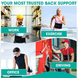 Back Brace for Lower Back Pain Lumbar Support Hi-Vis & Safety  