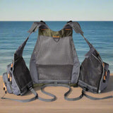 Bassdash Breathable Fishing Tackle Vest Jacket Marine & Fishing  