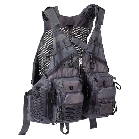 Bassdash Breathable Fishing Tackle Vest Jacket Marine & Fishing  