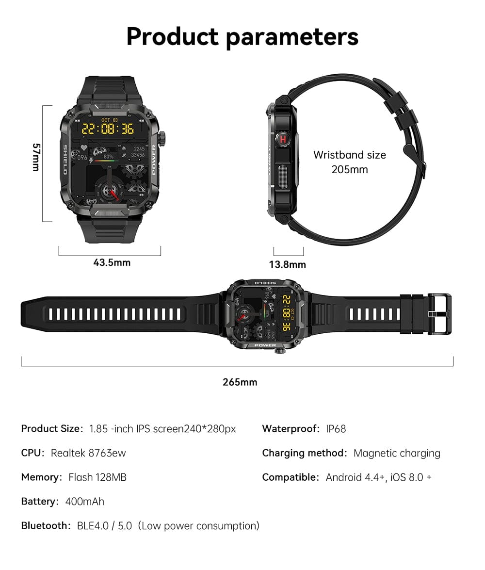 Bluetooth Call Fitness Voice Assist Watch Smart Watches  
