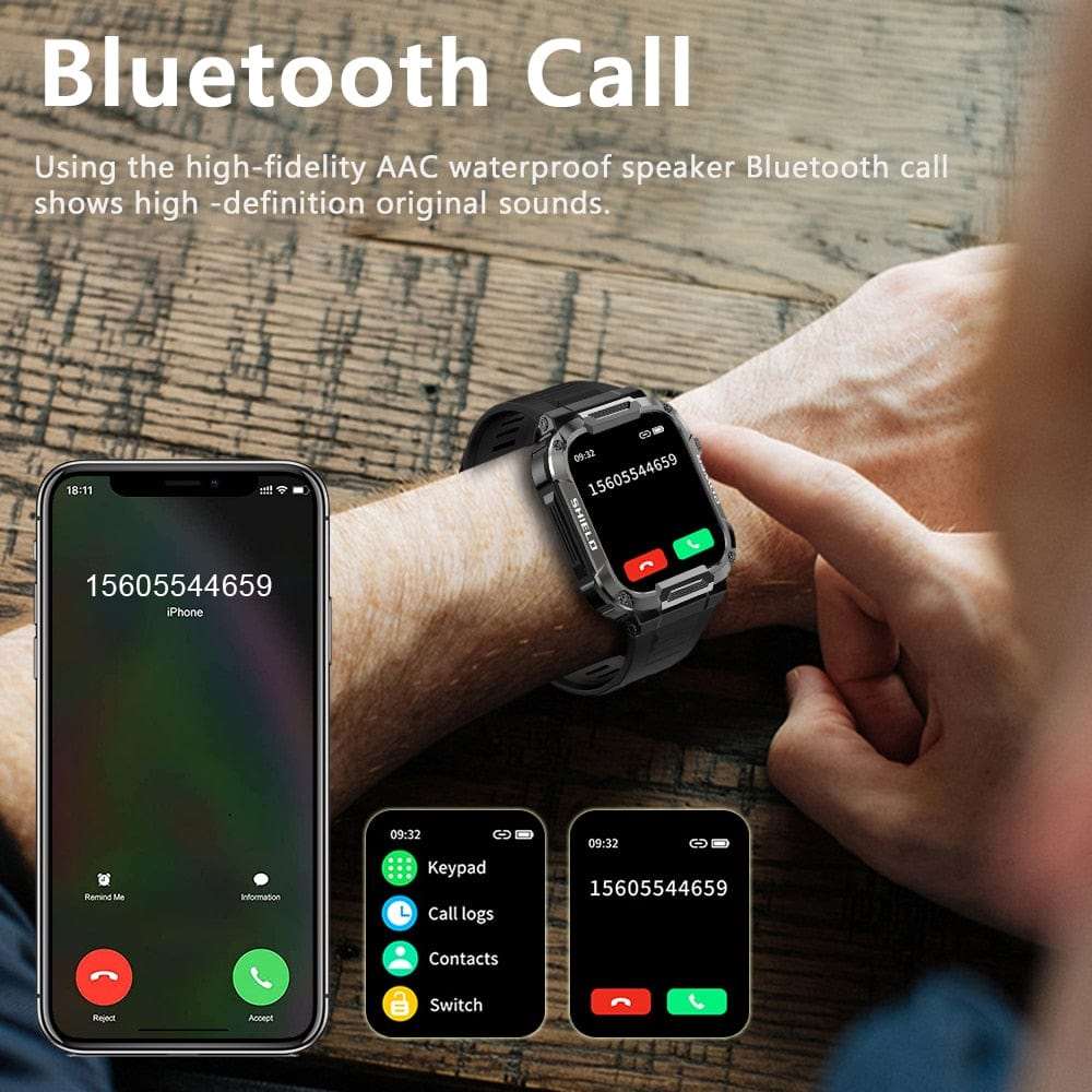 Bluetooth Call Fitness Voice Assist Watch Smart Watches  